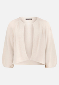 Flauschige Strickjacke  mit 3/4 Arm  / Vorderseite