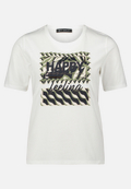 Basic Shirt mit Placement / Vorderseite