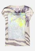 Blusenshirt mit Aufdruck / Vorderseite