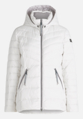 Steppjacke mit abnehmbarer Kapuze / Vorderseite