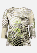 Basic Shirt mit Print / Vorderseite