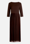 Plisseekleid mit 3/4 Arm / Vorderseite