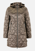 Outdoorjacke mit abnehmbarer Kapuze / Vorderseite