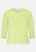 Casual-Shirt mit Rippenstruktur / Vorderseite