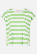 Basic Shirt mit Streifen / Vorderseite