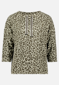 Sweatshirt mit Kragen / Vorderseite