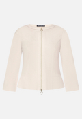 Blazer-Jacke mit Reißverschluss / Vorderseite