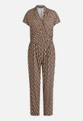 Jumpsuit  kurzarm mit Wickeloptik / Vorderseite