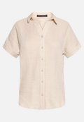 Hemdkragenbluse  mit Knopfleiste  / Vorderseite