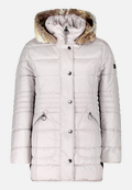 Outdoorjacke mit abnehmbarer Kapuze / Vorderseite