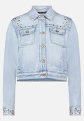 Jeansjacke langarm / Vorderseite