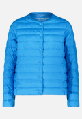 Daunen-Steppjacke mit Rundhalsausschnitt / Vorderseite