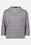 Sweatshirt mit Kragen / Vorderseite
