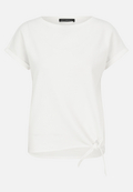 Halbarm-Shirt mit Schleifenknoten / Vorderseite
