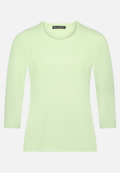 Basic Shirt mit Struktur / Vorderseite