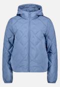 Leichte Steppjacke  mit Kapuze  / Vorderseite