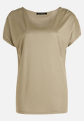 Basic Shirt mit V-Ausschnitt / Vorderseite