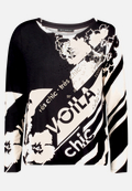 Casual-Shirt mit Gummizug / Vorderseite