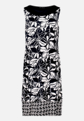 Wendekleid Mini mit U-Boot-Ausschnitt / Vorderseite