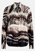 Hemdbluse mit Schmucksteinen / Vorderseite