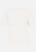 Ringelshirt mit U-Boot-Ausschnitt / Vorderseite