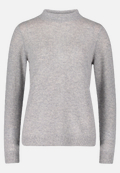 Kaschmir-Pullover mit Stehkragen / Vorderseite