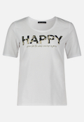 Basic Shirt mit Placement / Vorderseite