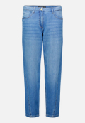 Barrel-Jeans mit Teilungsnaht / Vorderseite