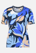 Basic Shirt mit Print / Vorderseite