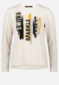 Basic Shirt mit Placement / Vorderseite