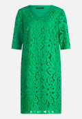 Spitzenkleid mit V-Ausschnitt / Vorderseite