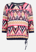 Casual-Shirt mit Tunnelzug / Vorderseite