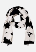 Basic-Schal mit Jacquard / Vorderseite