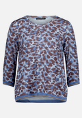 Leo-Shirt  mit Gummizug  / Vorderseite