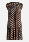 Tunika-Kleid  mit Volants / Vorderseite