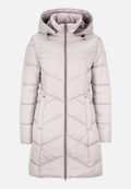 Outdoorjacke mit abnehmbarer Kapuze / Vorderseite