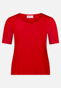 Basic Shirt mit Struktur / Vorderseite
