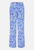 Leinenhose mit elastischem Bund / Vorderseite