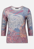 Shirt mit Paisley-Muster / Vorderseite