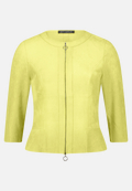 Blazer-Jacke mit Reißverschluss / Vorderseite