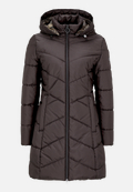 Outdoorjacke mit abnehmbarer Kapuze / Vorderseite