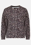 Leo-Pullover  mit Rundhalsausschnitt  / Vorderseite