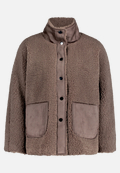 Outdoorjacke mit Plüsch / Vorderseite