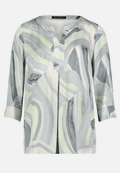 Schlupfbluse mit Muster / Vorderseite