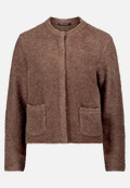 Grobstrickjacke mit Lurexfaden / Vorderseite