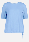 Casual-Shirt mit Tunnelzug / Vorderseite