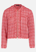 Blazer-Jacke mit Fransen / Vorderseite