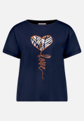 Casual-Shirt mit Aufdruck / Vorderseite