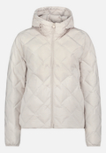 Leichte Steppjacke  mit Kapuze  / Vorderseite
