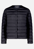 Daunen-Steppjacke mit Rundhalsausschnitt / Vorderseite